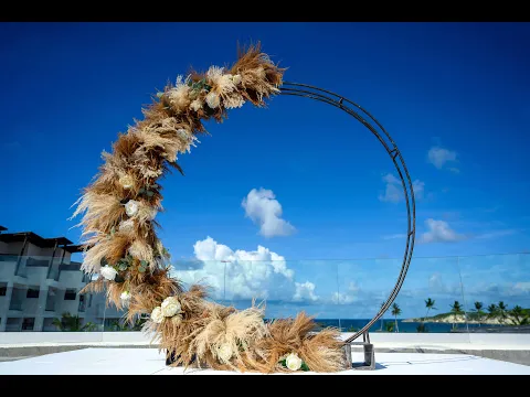 Dreams Macao Beach Punta Cana Wedding, Yari & Sal by Photo Cine Art in Dominican Republic