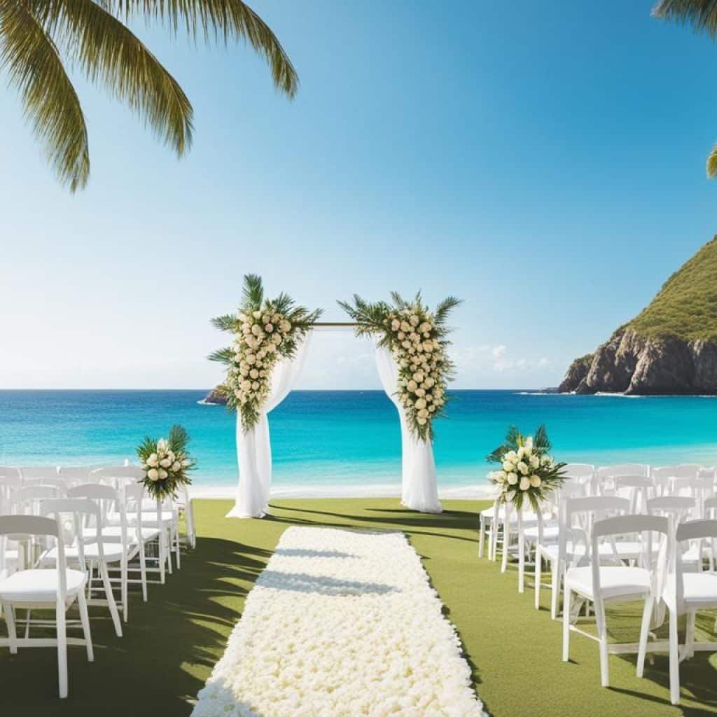 tropical wedding venue punta cana